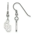 thumbnail image 1 of Women's Oklahoma Sooners Sterling Silver XS Dangle Earrings, 1 of 3