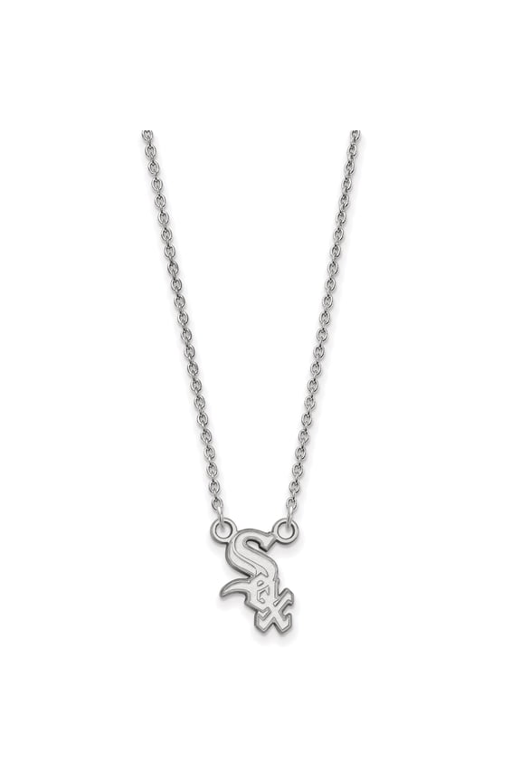 Women's Chicago White Sox Small Logo Sterling Silver Pendant Necklace
