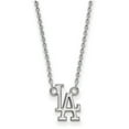 thumbnail image 1 of Women's Los Angeles Dodgers Small Sterling Silver Pendant Necklace, 1 of 2