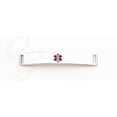 thumbnail image 1 of Sterling Silver Rhodium-plated Medical ID Plate XSM70, 1 of 2