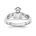 thumbnail image 1 of Sterling Silver Rhodium-plated Polished Celtic Ring, 1 of 3