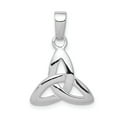 thumbnail image 1 of Sterling Silver Rhodium-plated Trinity Pendant, 1 of 1