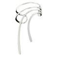 thumbnail image 1 of Sterling Silver Right Only Long Wave Ear Cuff Wrap, 1 of 1