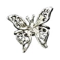 thumbnail image 1 of Sterling Silver Right Only Pierceless 3D Open Butterfly Ear Cuff Wrap, 1 of 1