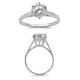 thumbnail image 1 of Sterling Silver Ring - Wedding Engagement Ring Size 6, 1 of 1