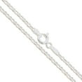 thumbnail image 1 of Sterling Silver Rolo Chain 1.3mm Solid 925 Italian Round Cable Link Necklace 20" Jewelry Female, 1 of 5