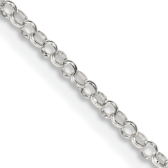 Sterling Silver Rolo Chain 16"