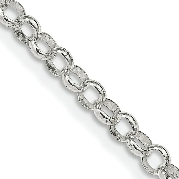 Sterling Silver Rolo Chain 18"