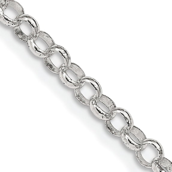 Sterling Silver Rolo Chain 24"