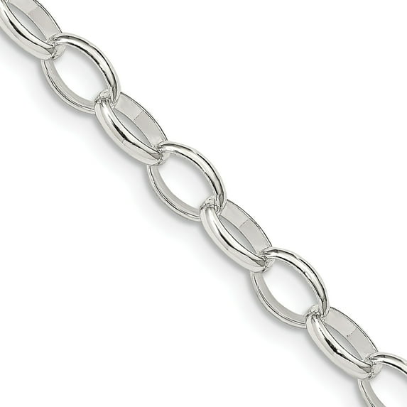 Sterling Silver Rolo Chain 24"
