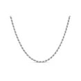 thumbnail image 1 of Sterling Silver Rope 050 Gauge Chain Necklace 18 Inches, 1 of 4