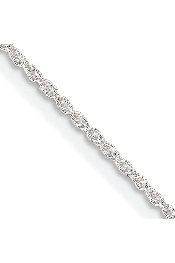 Sterling Silver Rope Chain 16"