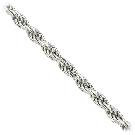 Sterling Silver Rope Chain 18"