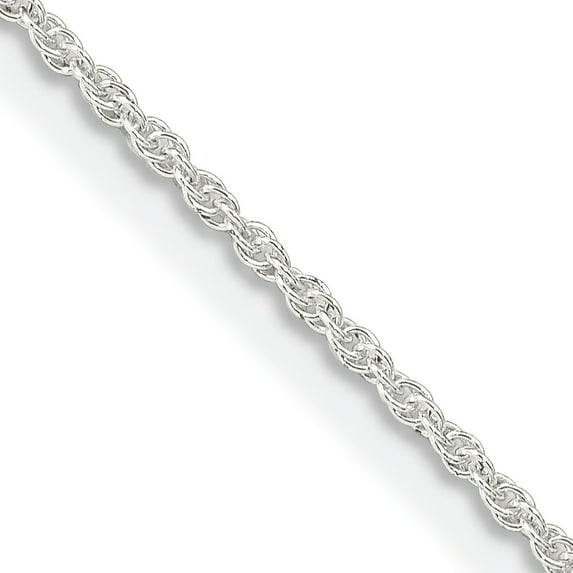 Sterling Silver Rope Chain 18"