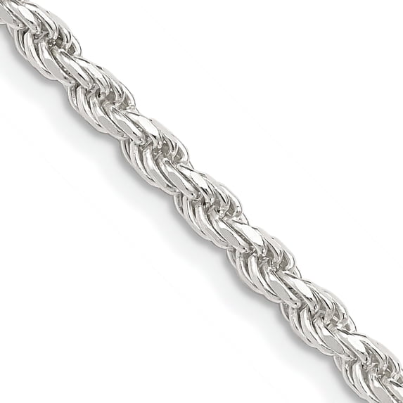 Sterling Silver Rope Chain 20"