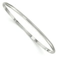 thumbnail image 1 of Sterling Silver Round Bangle Bracelet, 1 of 2