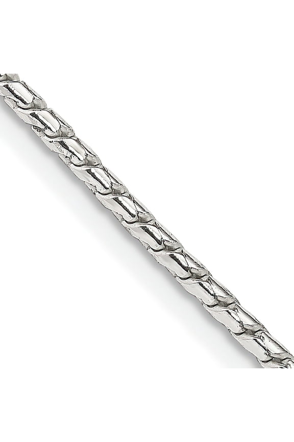 Sterling Silver Round Franco Chain 20"