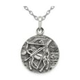 thumbnail image 1 of Sterling Silver SAGITARIUS Charm Zodiac Astrology Pendant Necklace with Chain for Women, 1 of 6