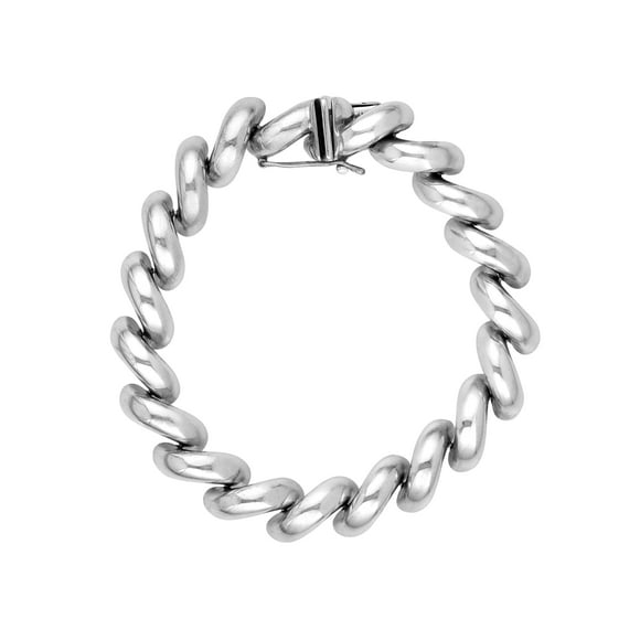 Sterling Silver San Marco Link Bracelet