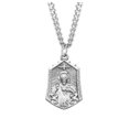Sterling Silver Scapular Sacred Heart of Jesus Medal - Walmart.com