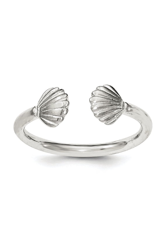 Sterling Silver Shell Ring