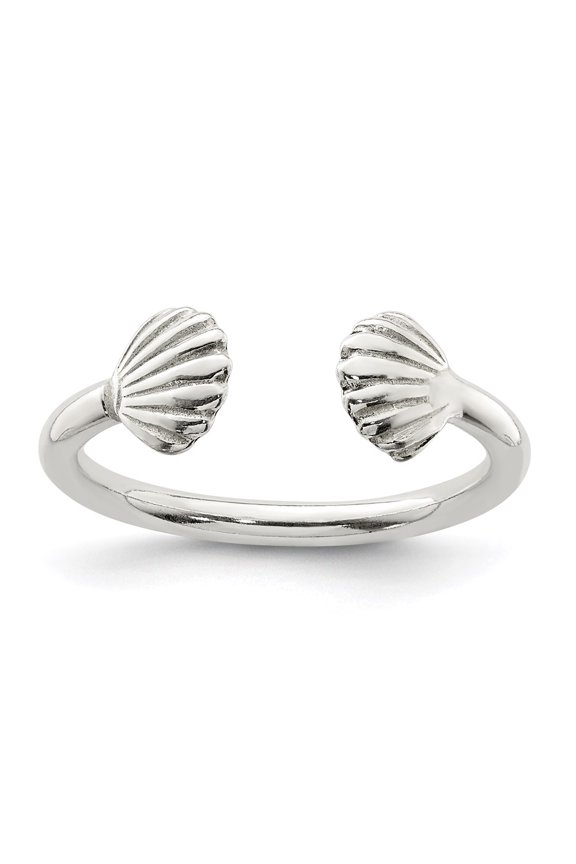 Sterling Silver Shell Ring