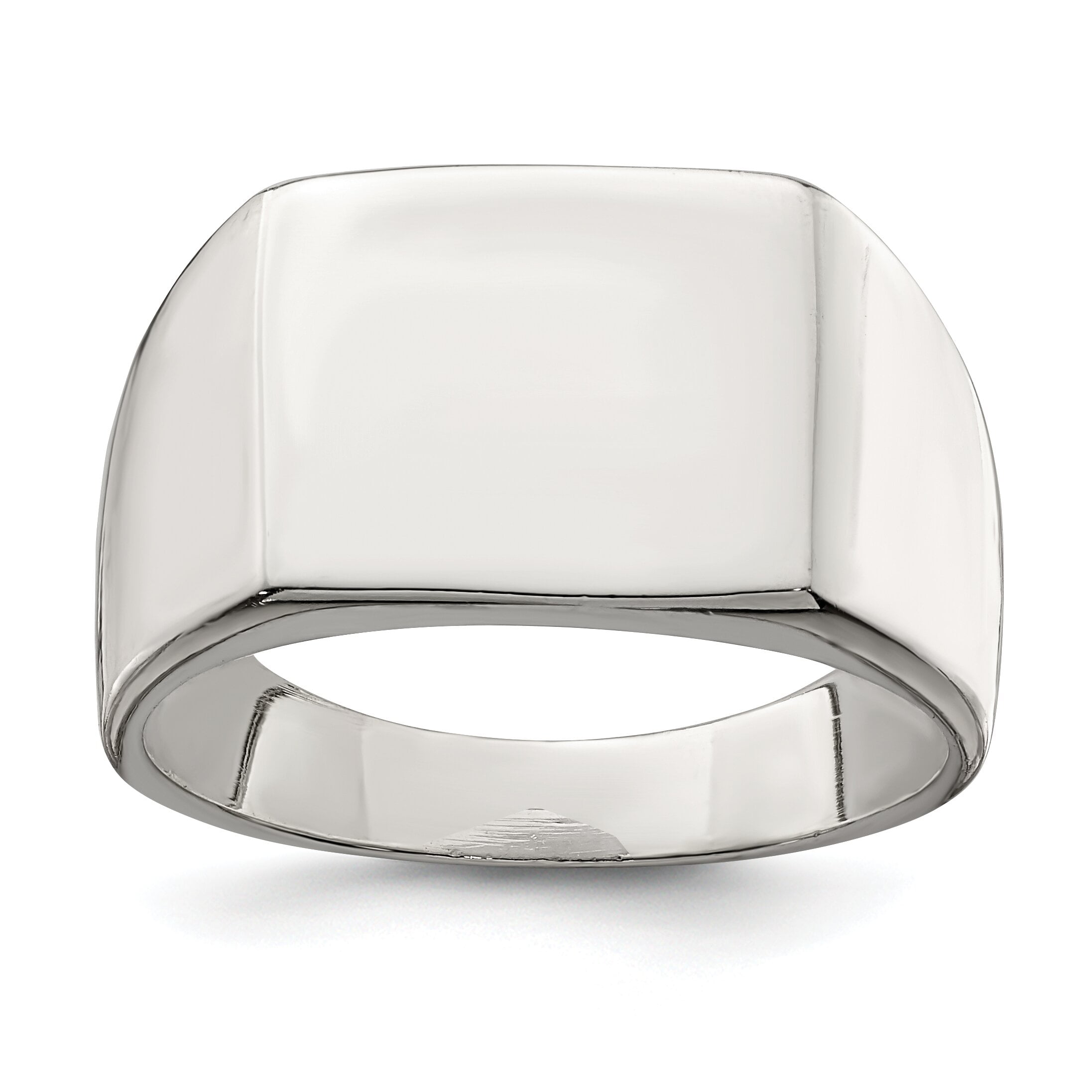 Sterling Silver Signet Ring Sz 9 - Walmart.com