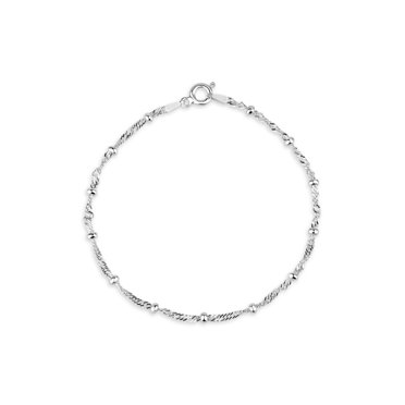 Sterling Silver 8mm Bead Bracelet main image 0