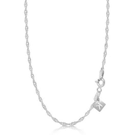 Curb Chain Silver Chain Zales NYC Sterling Solid Sterling Silver