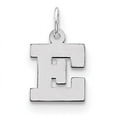 thumbnail image 1 of Sterling Silver Small Block Initial E Charm, 1 of 3