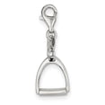 thumbnail image 2 of The Black Bow Sterling Silver, Small Polished Number 7 Necklace - 16 In 2 of 10