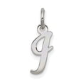 thumbnail image 1 of Sterling Silver Small Script Initial Letter I Charm, 1 of 5