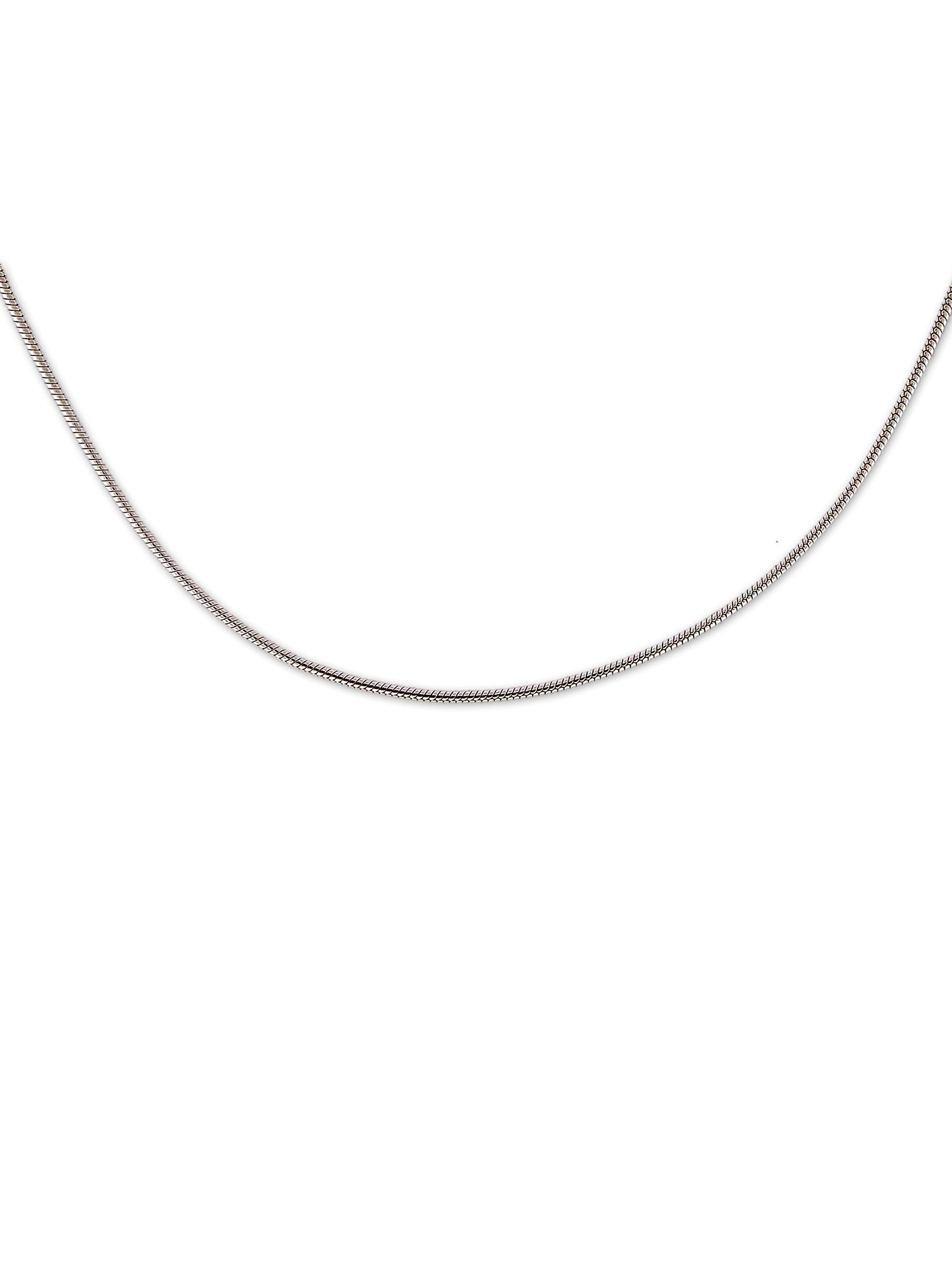 Sterling Silver Snake Chain Necklace, 24 Inches