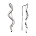 thumbnail image 1 of Sterling Silver Snake Threader Earrings, 1 of 1