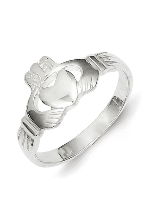 Sterling Silver Claddagh Ring QR959