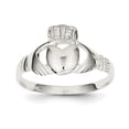 thumbnail image 1 of Sterling Silver Solid Claddagh Ring, 1 of 1