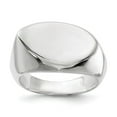 thumbnail image 1 of Sterling Silver Solid Fancy Ring, 1 of 5