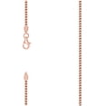 thumbnail image 1 of Sterling Silver Solid Franco Chain Rose Tone 180 2mm 28 Inches, 1 of 3