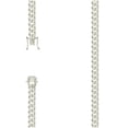 thumbnail image 1 of Sterling Silver Solid Miami Cuban Chain Silver 200 7mm-20", 1 of 3