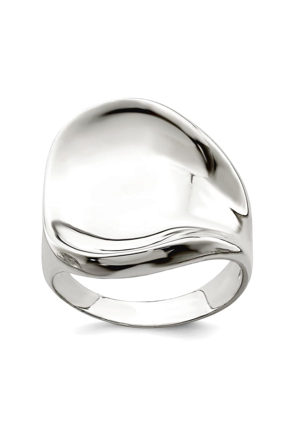 925 Sterling Silver Solid Ring Size 6 - 7.7 Grams - Jewelry Gift for Mom