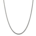 thumbnail image 1 of Sterling Silver Solid Rope 3mm Necklace, 1 of 3