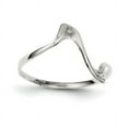 thumbnail image 1 of Sterling Silver Solid Wavy Ring, 1 of 1