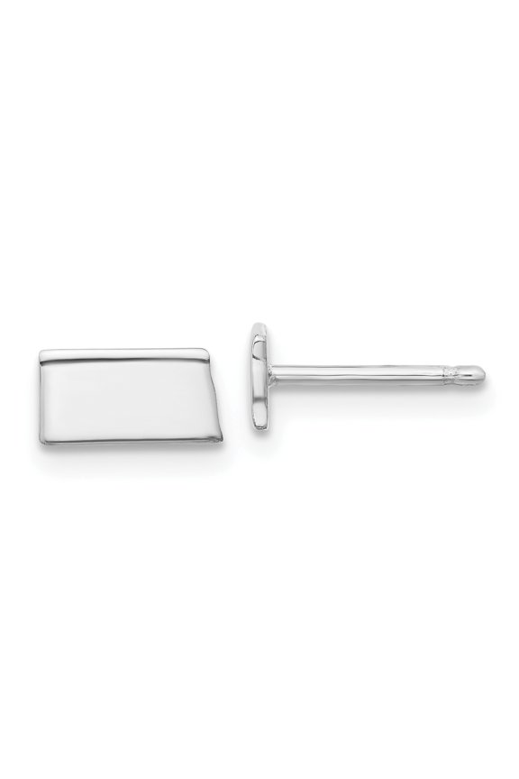 Sterling Silver/South Dakota State Earrings Sterling Silver Earrings