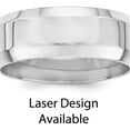 thumbnail image 1 of Sterling Silver Ss/Lasered Design 8mm Bevel Edge Size 13.5 Band Made In United States qwb102-13.5, 1 of 5