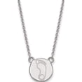 thumbnail image 1 of Sterling Silver Ss Rh-P Logoart University Of North Carolina Small Pendant With Neckla (18 X 12) Made In United States ss049unc-18, 1 of 5
