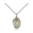 thumbnail image 1 of Sterling Silver St. Anthony of Egypt Pendant 1/2 x 1/4 inches with Sterling Silver Lite Curb Chain, 1 of 1