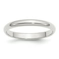 thumbnail image 1 of Sterling Silver Stackable Expressions 3mm Half-Round Band - Size 10, 1 of 3