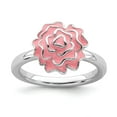 thumbnail image 1 of Sterling Silver Stackable Expressions Carnation Ring, 1 of 1
