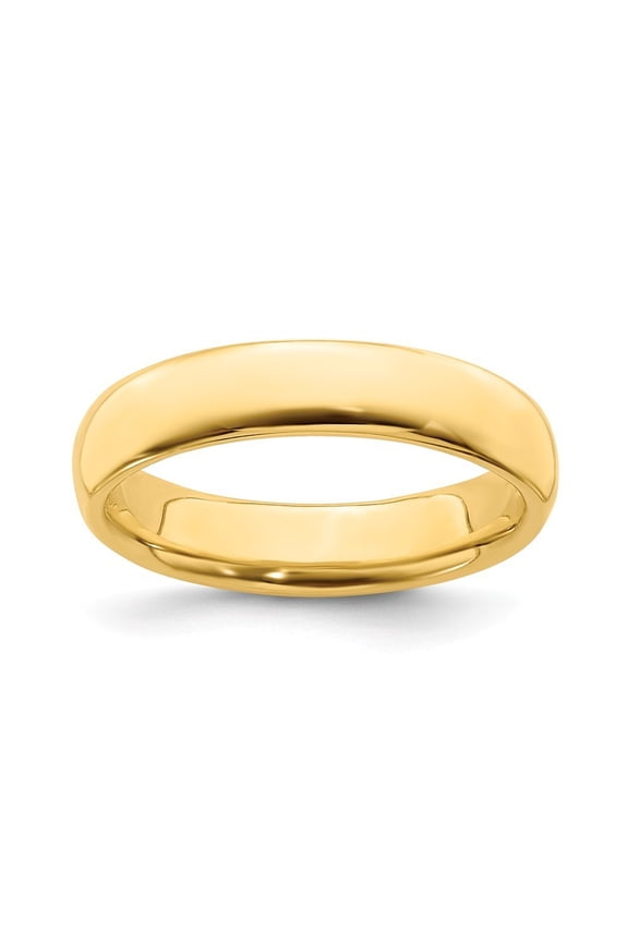 Sterling Silver Stackable Gold-Flashed Polished Ring - 4.3 Grams - Size 9