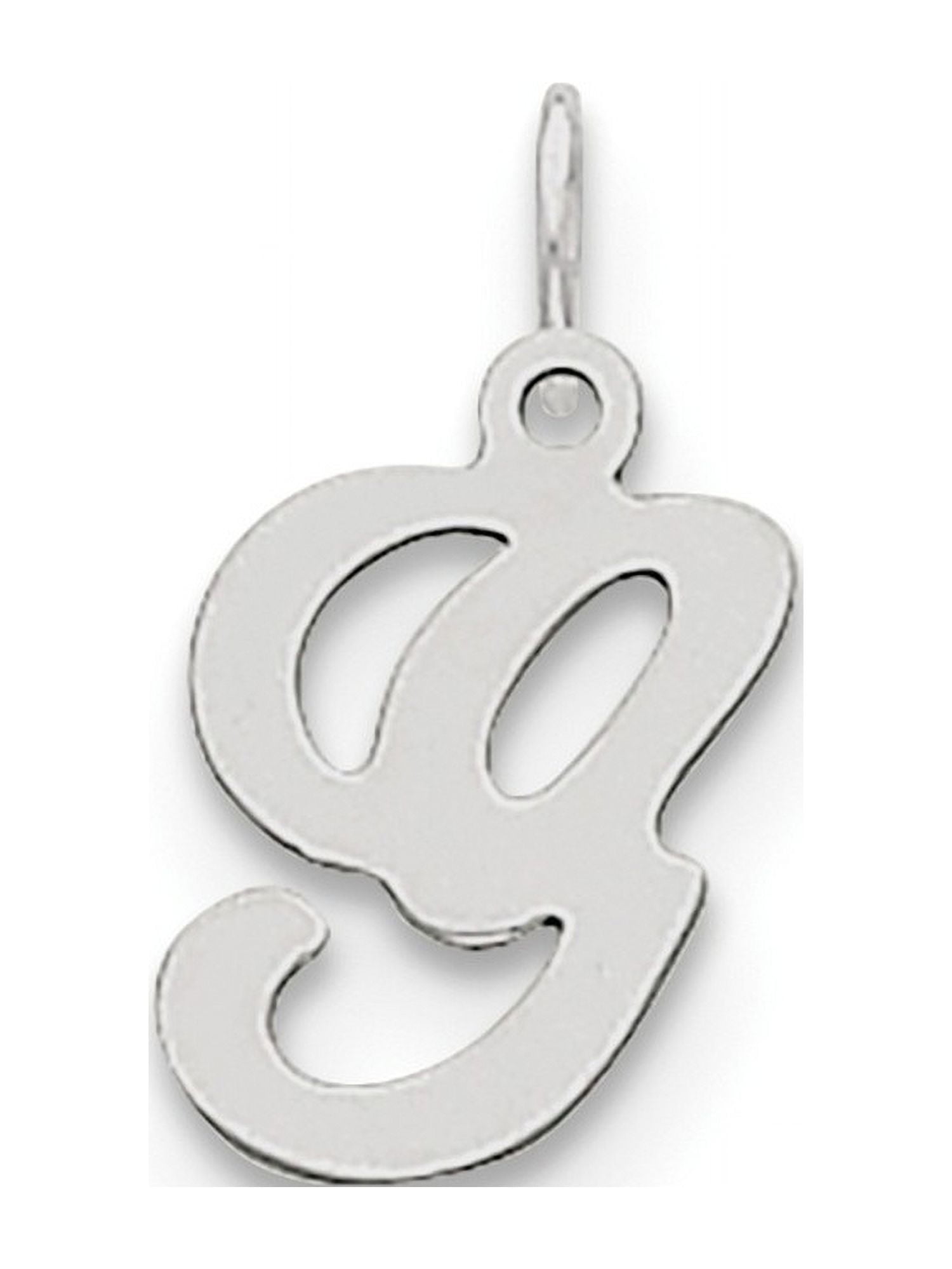 Initial Heart Charms Gold Over Sterling Silver Womens Ginger Lyne  Collection 